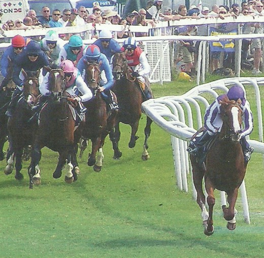 The Epsom Derby is one of England's Triple Crown races.
