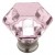Yes. Pink. This pink crystal acrylic knob has the look of Victorian hardware with a little whimsy. It would be great in a cottage kitchen. Yes. Pink. This pink crystal acrylic knob has the look of Victorian hardware with a little whimsy. It would be great in a cottage kitchen.