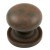 Rust finished with a backplate, this knob is good for a vintage farmhouse or victorian look. Rust finished with a backplate, this knob is good for a vintage farmhouse or victorian look.