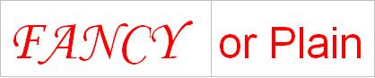 Fancy business cards or Plain business cards --- You Decide