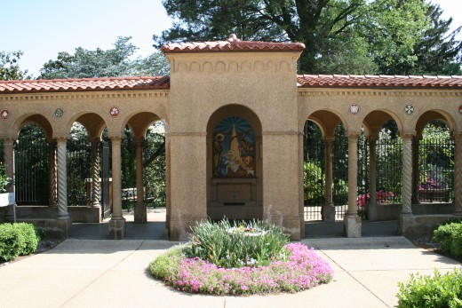 One of the Rosary Portico chapels