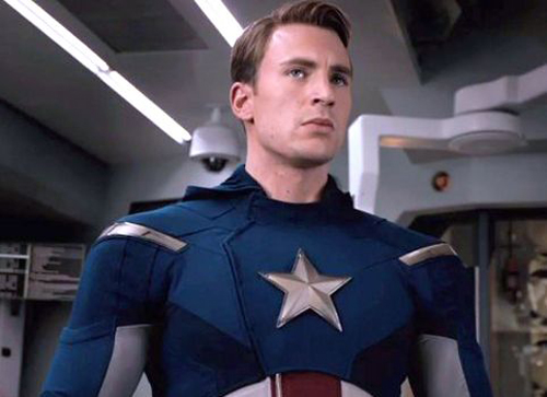 Captain America in the Avengers