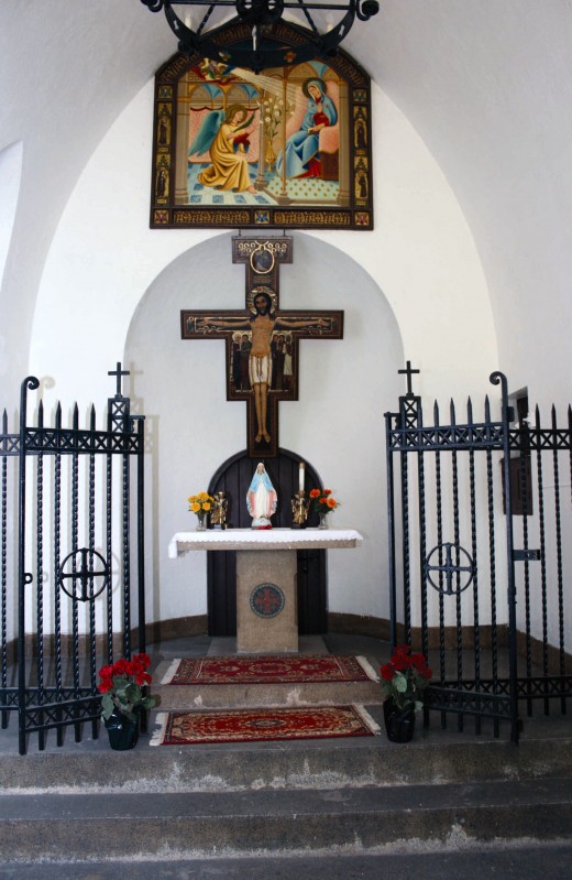 Altar in the Portiuncula Chapel