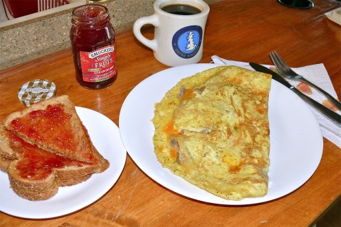 A Breakfast omelet