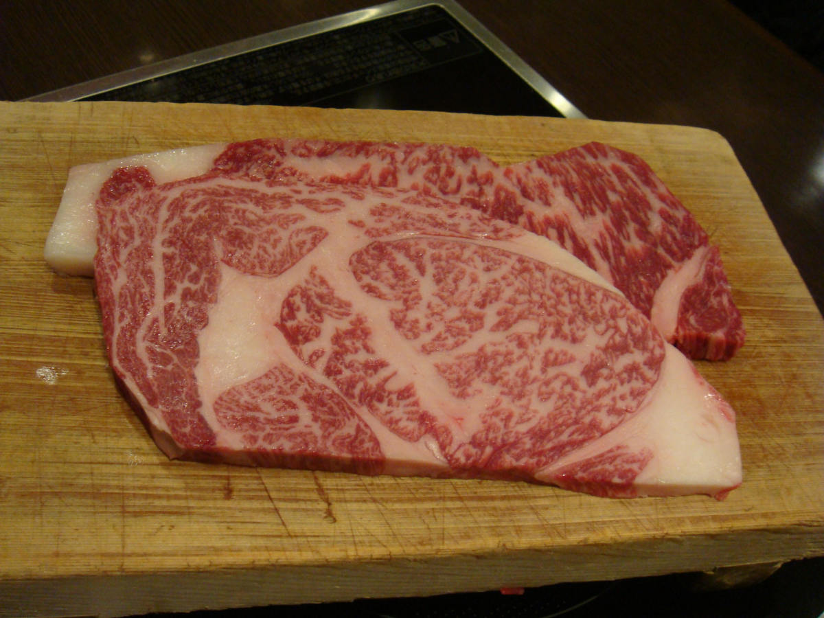 Delicious, mouth watering Grade 6/7 Kobe beef
