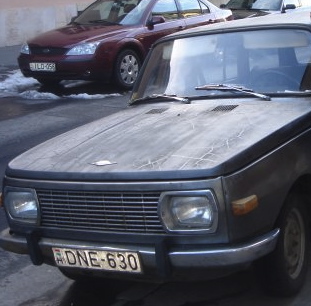 The classic Wartburg grill