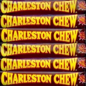 I'm thinking...Charleston Chew...