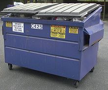A convenient Dumpster...
