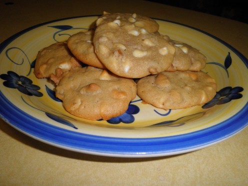 White Walnut Chocolate Chip Cookies - no beat, easy to make recipe