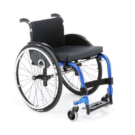 The Joker Extra Wide Wheelchair has a Weight capacity of 130kg (20st).