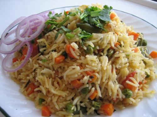 Vegetable biriyani