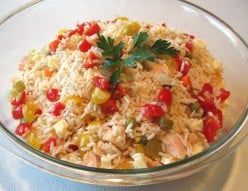 Typical Italian Rice Salad - Great Appetizer or Main Dish