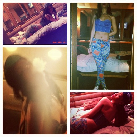 Rihanna Instagram picture sourced via Twitter badgirlriri / @rihanna