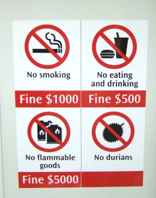 Durian banned in Singapore MRT