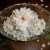 Fill the outer bowl with snowball bush petals, or some other tiny petals, and replace peony in the small jar. Fill the outer bowl with snowball bush petals, or some other tiny petals, and replace peony in the small jar.