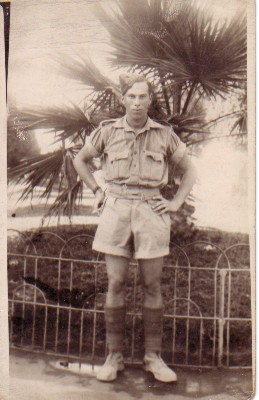 Dad in his 8th army uniform