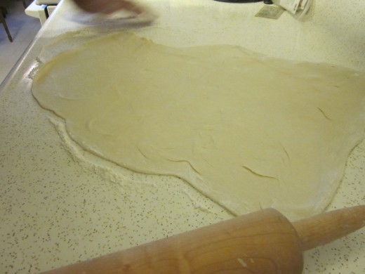 Roll Out Dough on a Floured Surface