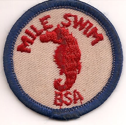 Brian's Mile Swim Badge