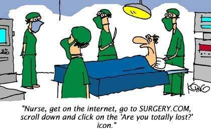 Check on your surgeon's credentials 