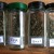 Store dried herbs in an air-tight container, such as a recycled glass spice jar
