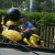 Such a good Daddy to ride the Bumble Bees!
