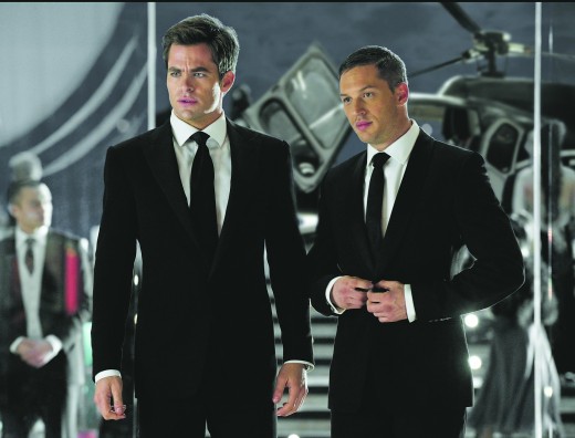 Does anyone else think of the "Men in Black" when looking at this photo?