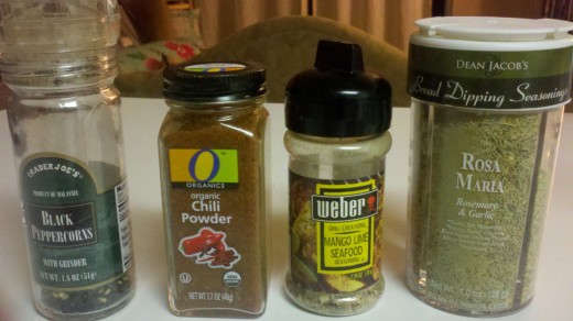 these are the seasonings I use