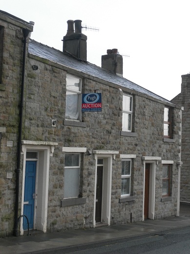 Although all sorts of homes are sold at auction, terraced houses are frequently offered in auction catalogues.