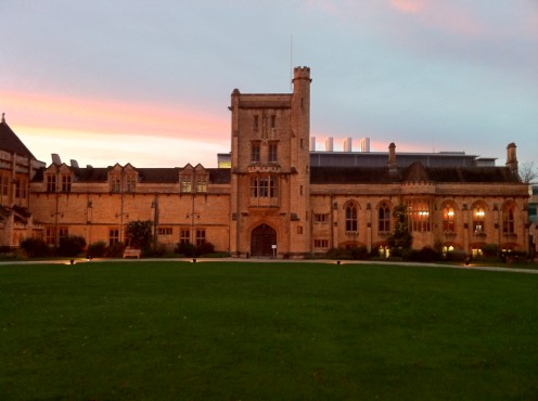 The main building of Mansfield College, Oxford