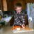 My four year old son measures 2/3 cup shredded carrots. My four year old son measures 2/3 cup shredded carrots.