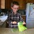 My four year old discovers various methods of measuring 1 cup frozen peas. My four year old discovers various methods of measuring 1 cup frozen peas.