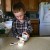 Measuring 1/2 cup cream. We often use light cream in this recipe. Measuring 1/2 cup cream. We often use light cream in this recipe.