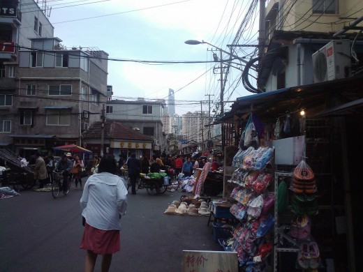 shopping street with Chinese characteristics