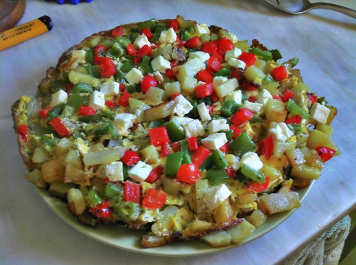 This is my kind of omelet.