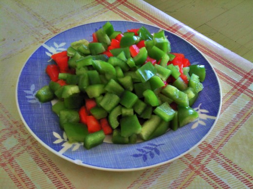 Chopped Peppers