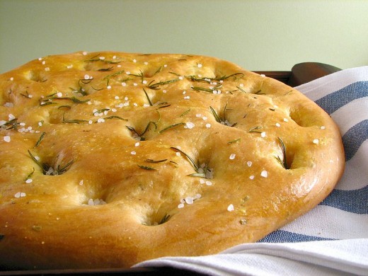 focaccia (rosemary)