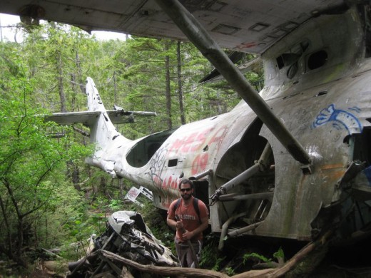 Tofino Canso Crashed Plane
