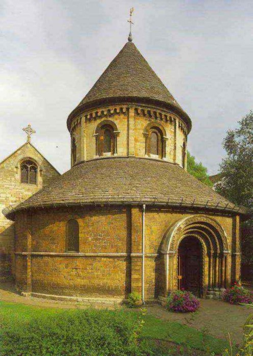 The Church of the Holy Sepulchre, Cambridge, originally built in the early 12th century