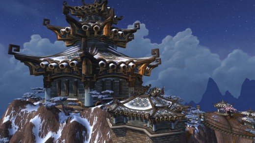 Temple in Kun Lai Summit