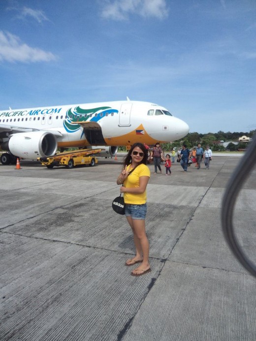 At the Tagbilaran City airport in Bohol (All Photos taken by Khela and friends, March 10, 2012)