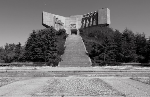  Park-Monument of the Bulgarian-Soviet friendship, Varna, Bulgaria. Built in 1978 