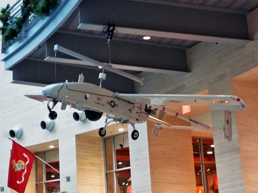 A 3D model of a Pioneer UAV