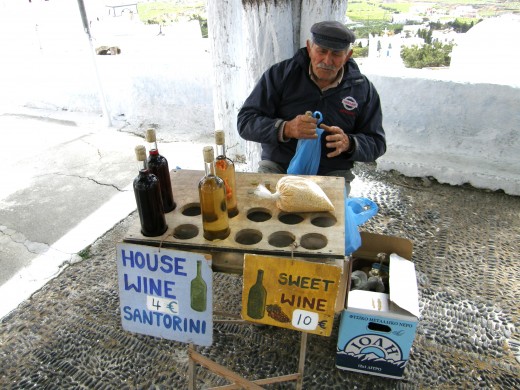 the local visanto wine seller