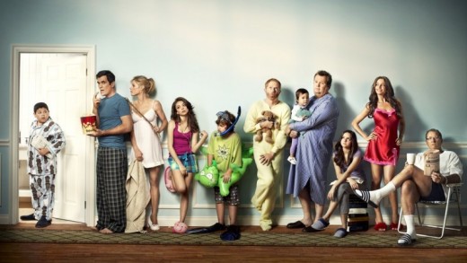 The cast of Modern Family