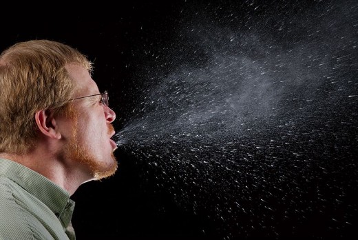 Cover your mouth when sneezing!