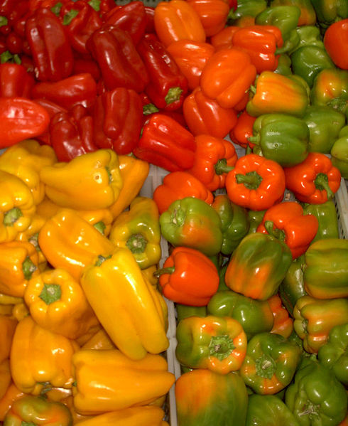 Assorted bell peppers