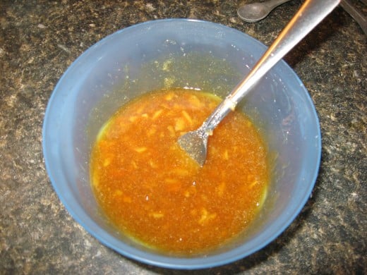 sauce recipe for orange chicken