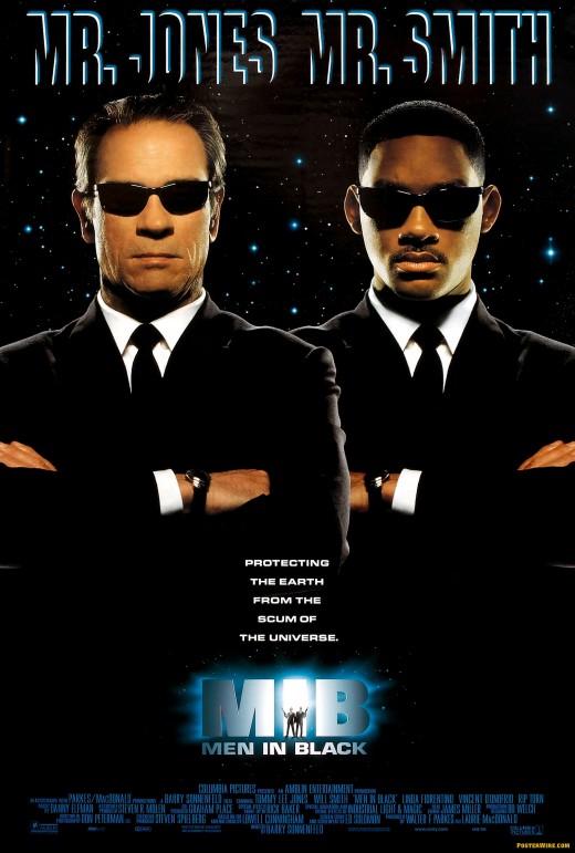 Men in Black Movie Poster
