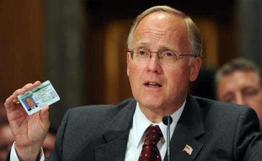 Americans are facing the prospect, some say the specter, of a national ID card. At least one civil liberties advocate warns the proposed card would bring government "into the very center of our lives."