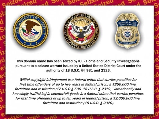 Over 75 websites were seized and shut down last week. Right now, their focus is websites that they claim "violate copyrights," yet the torrent finder website that was seized by DHS contained no copyrighted content whatsoever.